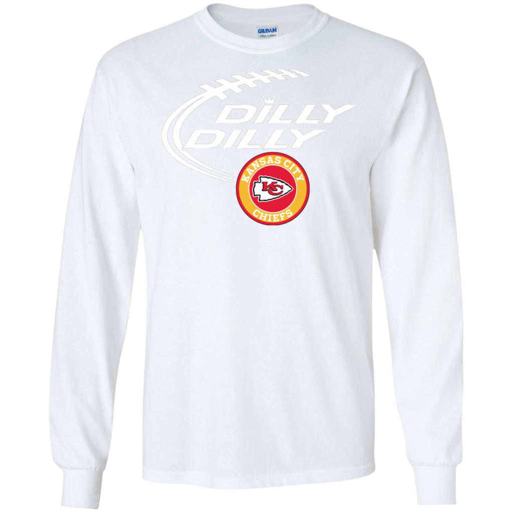 Dilly Dilly Kansas City Chiefs Nfl Football LS Cotton T-Shirt