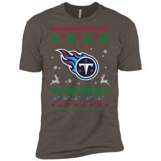 Tennessee Titans Logo Football Teams Ugly Christmas Sweater Men's T-Shirt