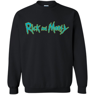 Rick And Morty Title Typography Sweatshirt