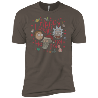 Rick And Morty Happy Human Holiday Jumper Men's T-Shirt