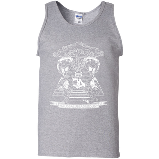 Rick And Morty Wubba Lubba Dub Dub Pyramid Men's Tank Top