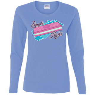 Rick And Morty Simple Rick's Wafer Cookie Women's Long Sleeve Shirt