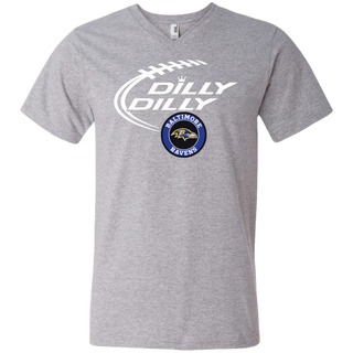 Dilly Dilly Baltimore Ravens Nfl Football Men's V-Neck T-Shirt