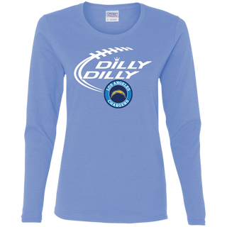 Dilly Dilly Los Angeles Chargers Nfl Football Women's Long Sleeve Shirt