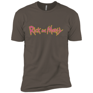 Rick And Morty Title Typography Shirt Men's T-Shirt