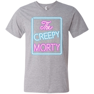 Rick And Morty The Creepy Morty Club Men's V-Neck T-Shirt