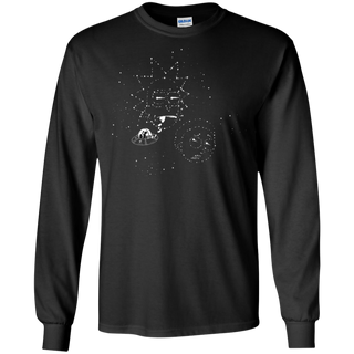 Rick And Morty Stars In The Sky LS Cotton T-Shirt