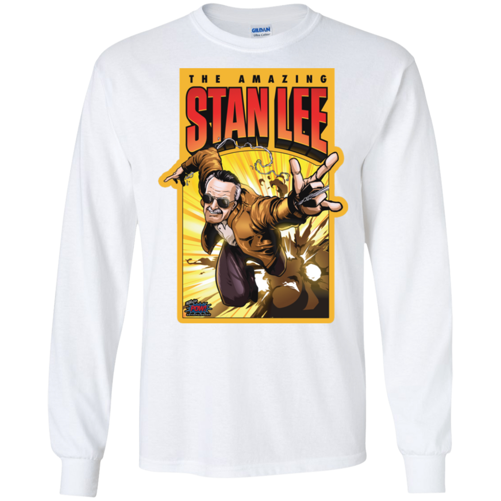 Pow - Entertainment's Amazing Stan Lee LS Cotton T-Shirt