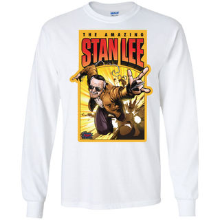 Pow - Entertainment's Amazing Stan Lee LS Cotton T-Shirt