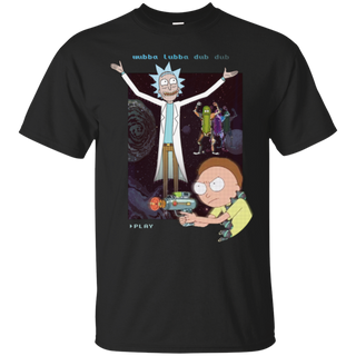 Rick And Morty Retro Video Game Ultra Cotton T-Shirt