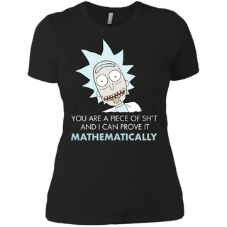 Rick And Morty Mathematical Proof Quote Women's T-Shirt