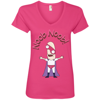 Rick And Morty Noob Noob Women's V-Neck T-Shirt