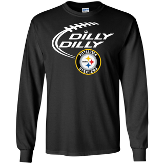 Dilly Dilly Pittsburgh Steelers Nfl Football LS Cotton T-Shirt
