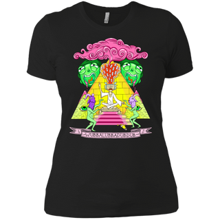 Rick And Morty Pyramid With Catchphrase Women's T-Shirt
