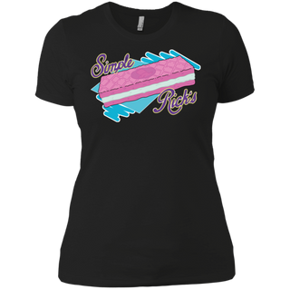 Rick And Morty Simple Rick's Wafer Cookie Women's T-Shirt