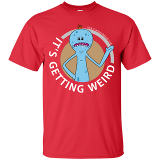 Rick And Morty Mr Meeseeks It's Getting Weird Mug Ultra Cotton T-Shirt