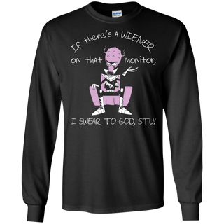 Rick And Morty If There's A Wiener LS Cotton T-Shirt