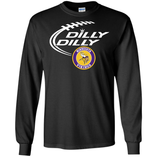 Dilly Dilly Minnesota Vikings Nfl Football LS Cotton T-Shirt