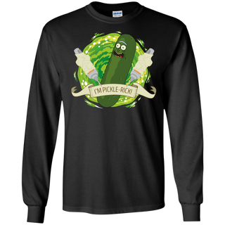 Rick And Morty I'm Pickle Rick LS Cotton T-Shirt