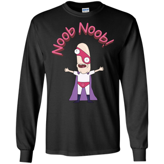 Rick And Morty Noob Noob LS Cotton T-Shirt