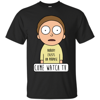Rick And Morty Come Watch Tv Quote Ultra Cotton T-Shirt