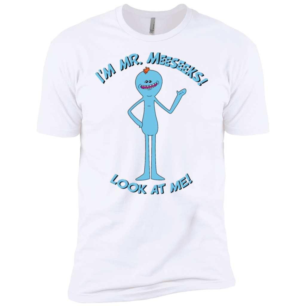 Rick And Morty Mr Meeseeks Look At Me Quote Men's T-Shirt
