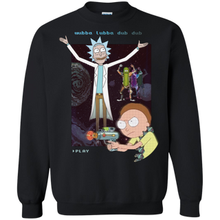 Rick And Morty Retro Video Game Sweatshirt