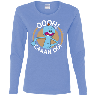 Rick And Morty Mr Meeseeks Oooh Caaan Do Mug Women's Long Sleeve Shirt