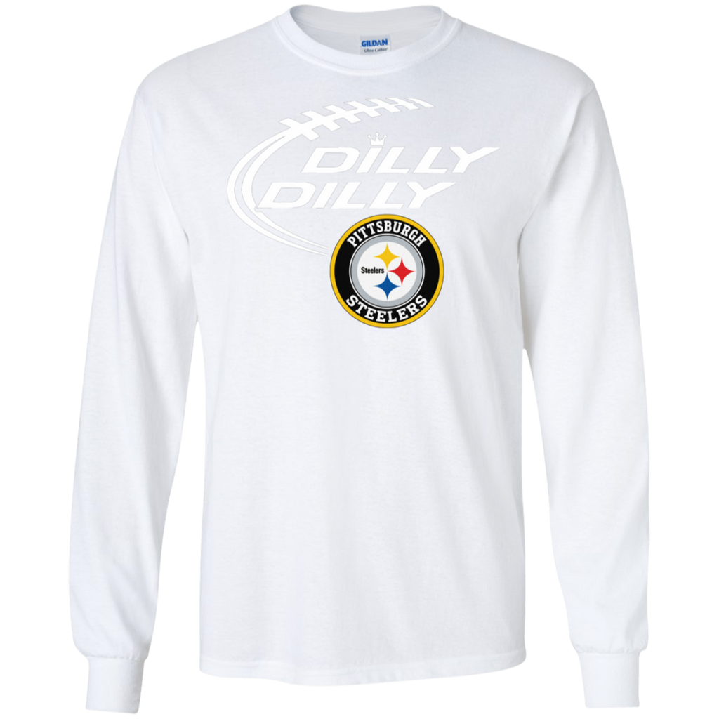 Dilly Dilly Pittsburgh Steelers Nfl Football LS Cotton T-Shirt
