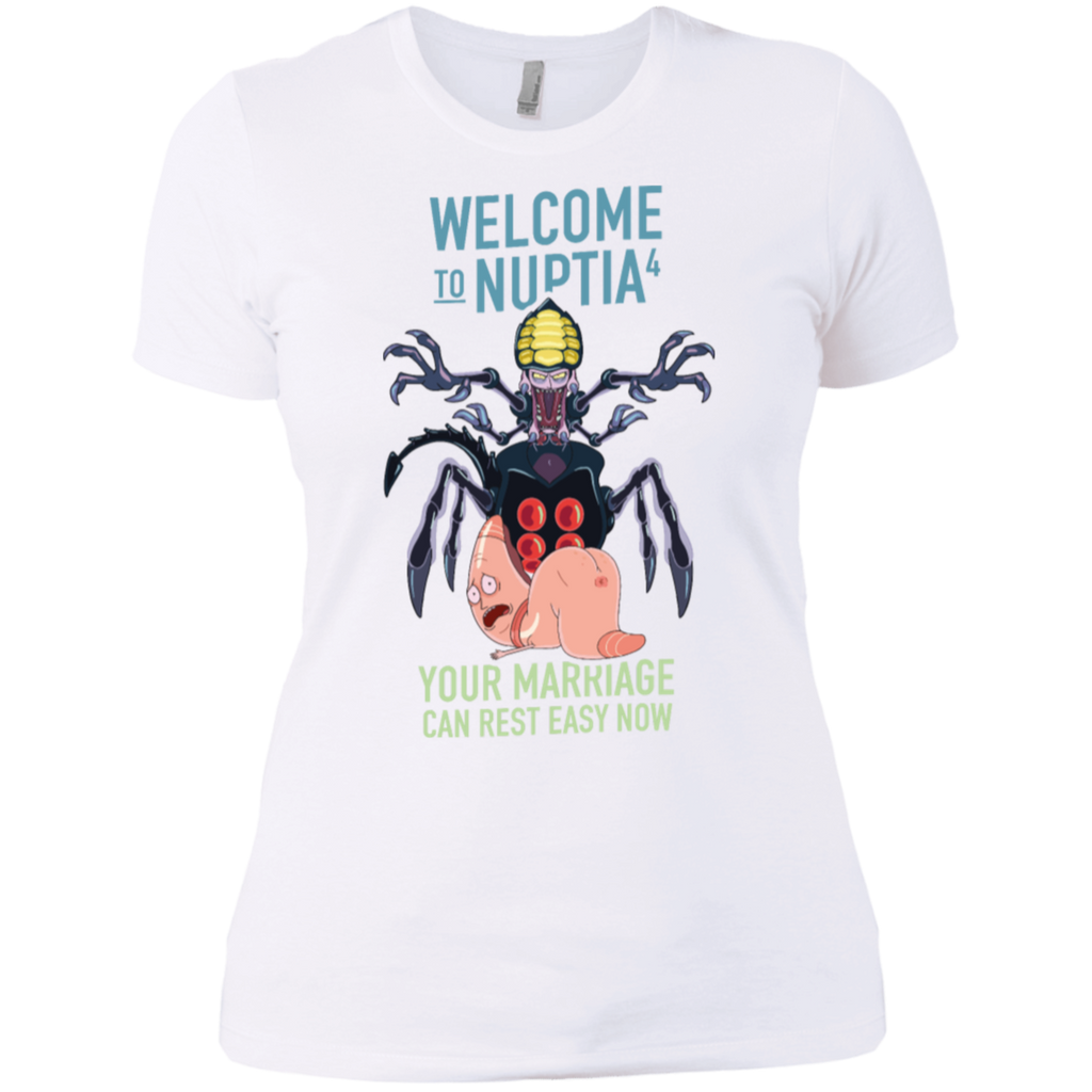 Rick And Morty Welcome To Nuptia Women's T-Shirt