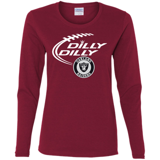 Dilly Dilly Oakland Raiders Nfl Football Women's Long Sleeve Shirt