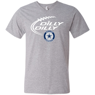 Dilly Dilly Dallas Cowboys Nfl Football Men's V-Neck T-Shirt