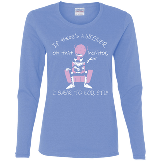 Rick And Morty If There's A Wiener Women's Long Sleeve Shirt