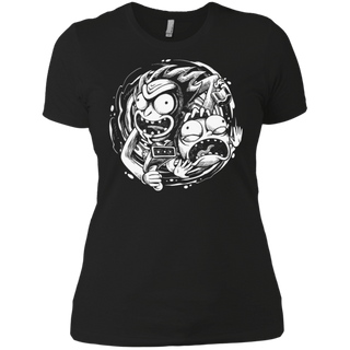Rick And Morty Time Warp Travels Women's T-Shirt