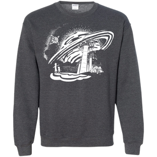 Rick And Morty Dimension 35-c Black And White Sweatshirt