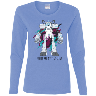 Rick And Morty Snuffles Funny Women's Long Sleeve Shirt
