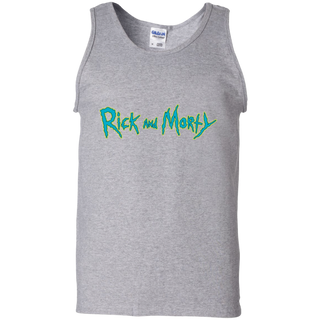Rick And Morty Title Typography Men's Tank Top