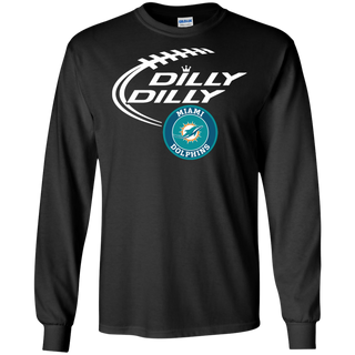 Dilly Dilly Miami Dolphins Nfl Football LS Cotton T-Shirt