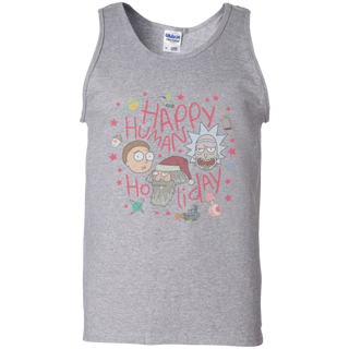 Rick And Morty Happy Human Holiday Jumper Men's Tank Top