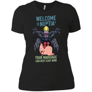 Rick And Morty Welcome To Nuptia Women's T-Shirt