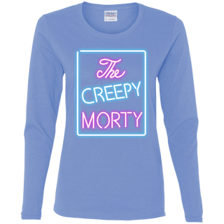 Rick And Morty The Creepy Morty Club Women's Long Sleeve Shirt