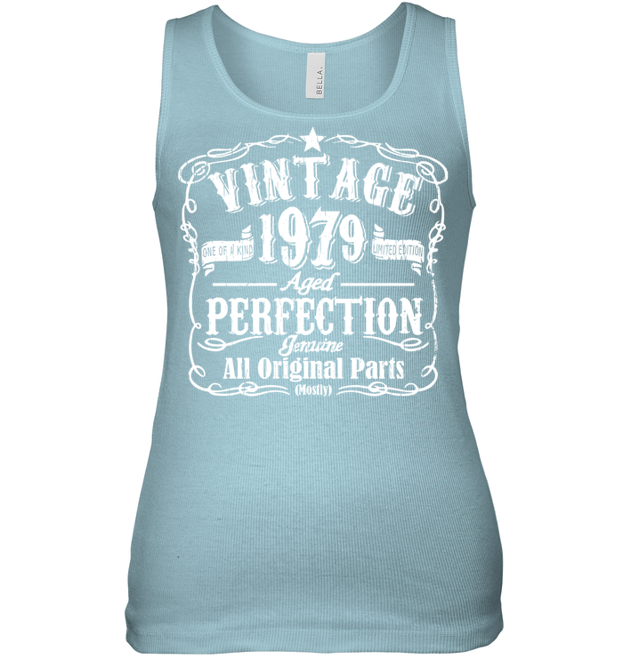 Vintage 1979 Birthday - 39 Years Old 39th Birthday Womens Tank