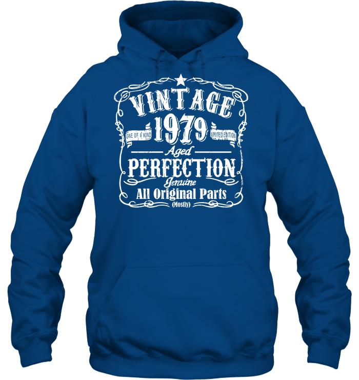 Vintage 1979 Birthday - 39 Years Old 39th Birthday Unisex Hoodie