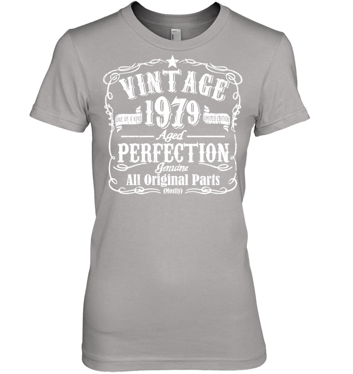 Womens Vintage 1979 Birthday - 39 Years Old 39th Birthday T-Shirt